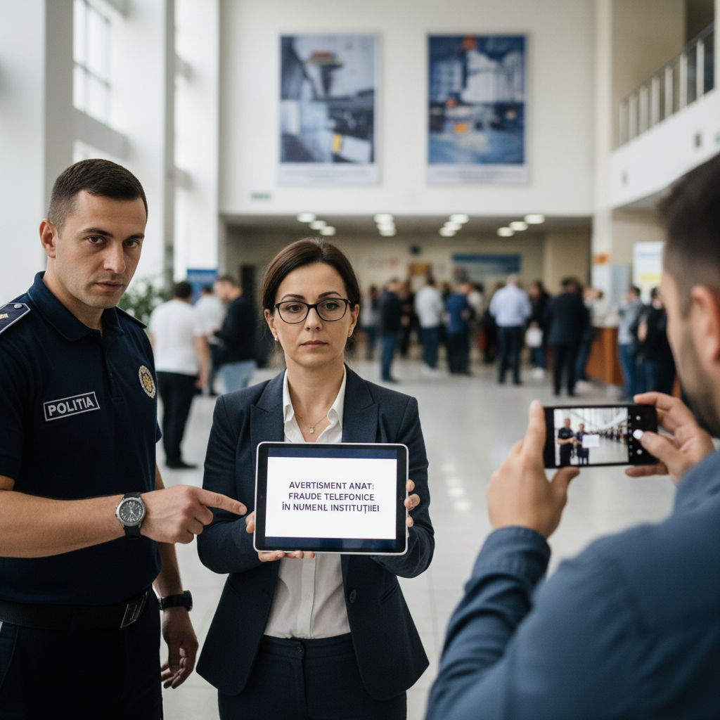 Atenție la fraudele telefonice în numele instituției