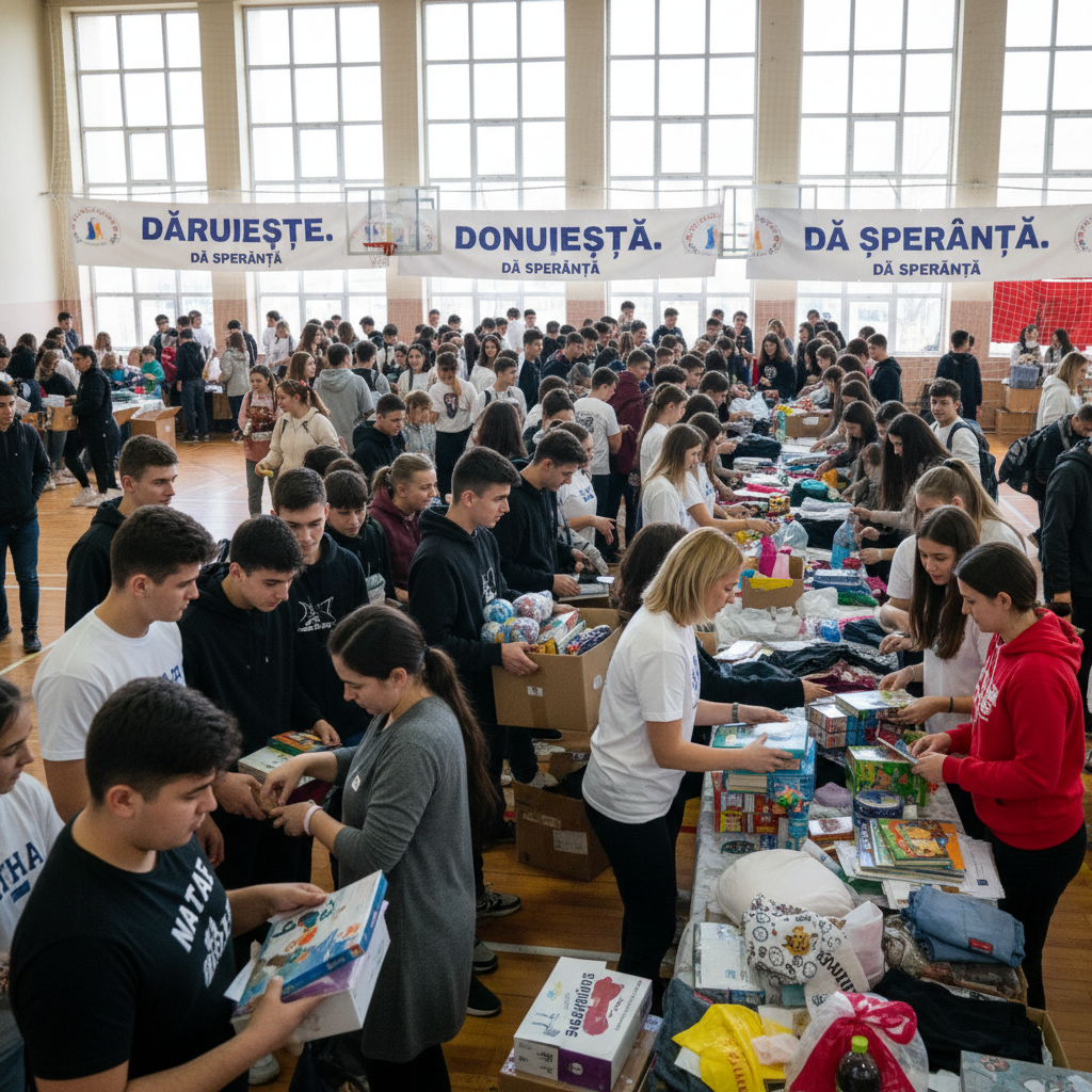 Dăruiește. Donează. Dă speranță