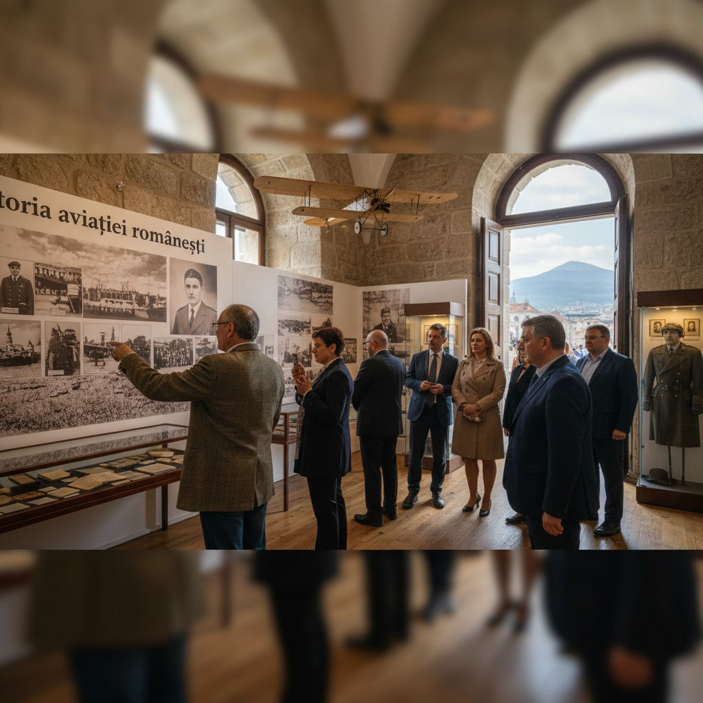 Expoziție de Excepție despre Istoria Aviației Românești, la Centrul Cultural Apollonia din Brașov